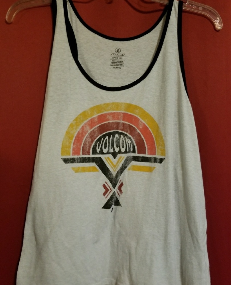 VOLCOM oversized razor back tank Women's